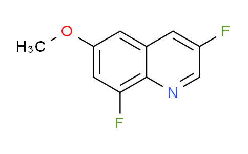 CAS No. 851973-18-7, 3,8-Difluoro-6-methoxyquinoline