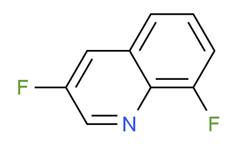 CAS No. 1781159-07-6, 3,8-Difluoroquinoline