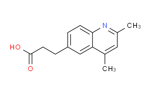 CAS No. 1507139-00-5, 3-(2,4-Dimethylquinolin-6-yl)propanoic acid