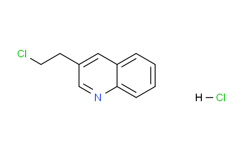 CAS No. 2368871-60-5, 3-(2-Chloroethyl)quinoline hydrochloride