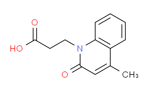CAS No. 75371-21-0, 3-(4-Methyl-2-oxoquinolin-1(2H)-yl)propanoic acid