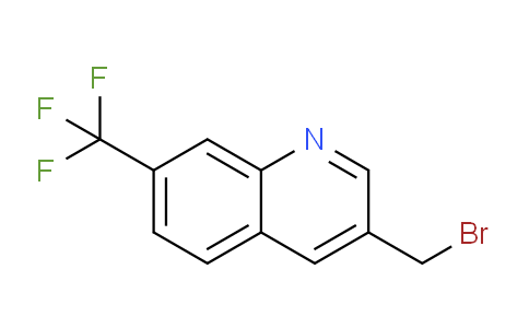 CAS No. 2166674-43-5, 3-(Bromomethyl)-7-(trifluoromethyl)quinoline