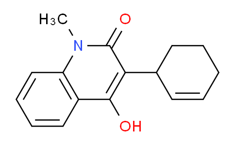 CAS No. 211686-40-7, 3-(Cyclohex-2-en-1-yl)-4-hydroxy-1-methylquinolin-2(1H)-one