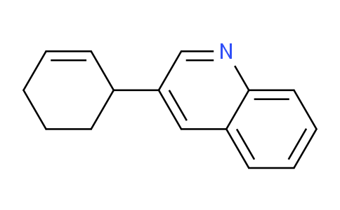 CAS No. 111678-27-4, 3-(Cyclohex-2-en-1-yl)quinoline
