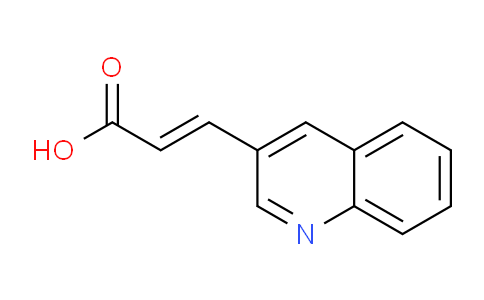 CAS No. 67752-27-6, 3-(Quinolin-3-yl)acrylic acid