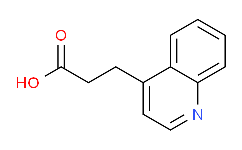 CAS No. 67752-29-8, 3-(Quinolin-4-yl)propanoic acid