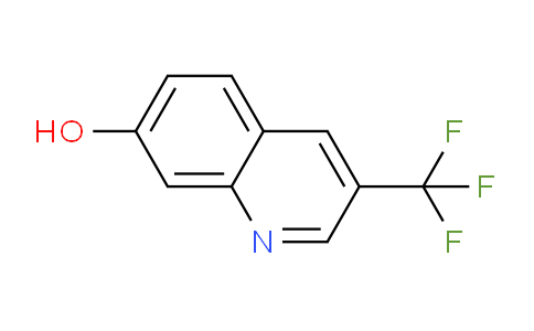 CAS No. 1261471-73-1, 3-(Trifluoromethyl)quinolin-7-ol