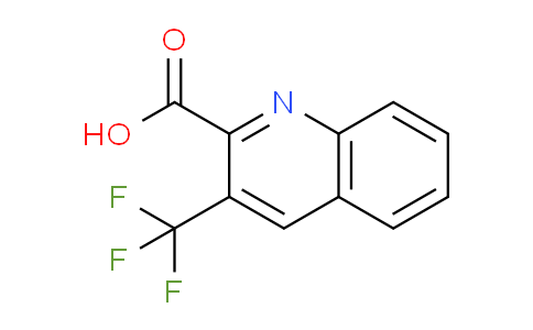 CAS No. 588702-64-1, 3-(Trifluoromethyl)quinoline-2-carboxylic acid