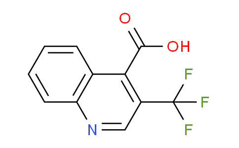 CAS No. 588702-65-2, 3-(Trifluoromethyl)quinoline-4-carboxylic acid