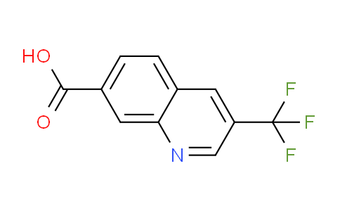 CAS No. 1951439-59-0, 3-(Trifluoromethyl)quinoline-7-carboxylic acid
