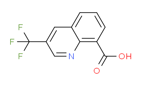 CAS No. 588702-66-3, 3-(Trifluoromethyl)quinoline-8-carboxylic acid