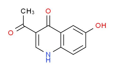 CAS No. 1297310-91-8, 3-Acetyl-6-hydroxyquinolin-4(1H)-one