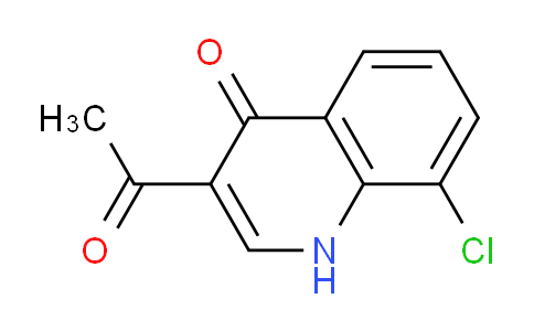 CAS No. 1043896-74-7, 3-Acetyl-8-chloroquinolin-4(1H)-one