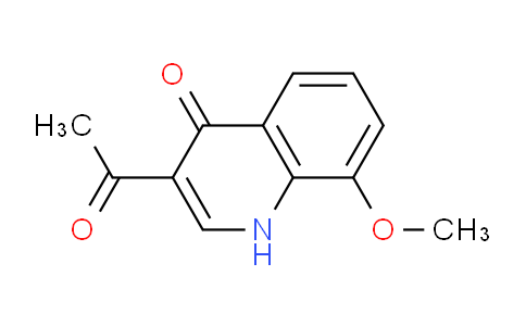 CAS No. 115607-72-2, 3-Acetyl-8-methoxyquinolin-4(1H)-one
