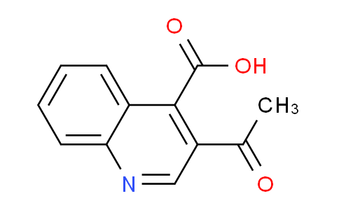 CAS No. 1876-15-9, 3-Acetylquinoline-4-carboxylic acid