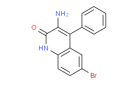 CAS No. 439133-16-1, 3-Amino-6-bromo-4-phenylquinolin-2(1H)-one