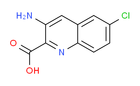 CAS No. 1196151-95-7, 3-Amino-6-chloroquinoline-2-carboxylic acid