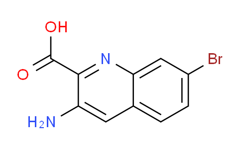 CAS No. 1620239-25-9, 3-Amino-7-bromoquinoline-2-carboxylic acid