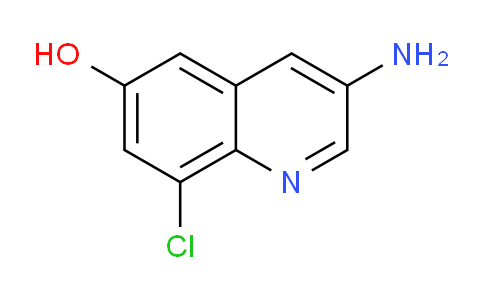 CAS No. 1207187-40-3, 3-Amino-8-chloroquinolin-6-ol