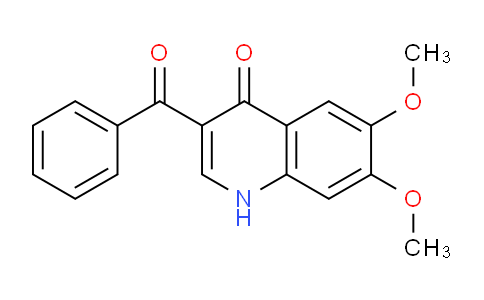 CAS No. 1325303-43-2, 3-Benzoyl-6,7-dimethoxyquinolin-4(1H)-one