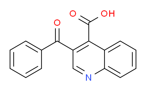 CAS No. 737-23-5, 3-Benzoylquinoline-4-carboxylic acid