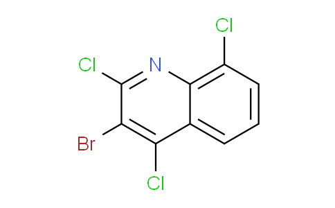 CAS No. 1447952-85-3, 3-Bromo-2,4,8-trichloroquinoline