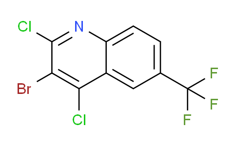 CAS No. 1447953-41-4, 3-Bromo-2,4-dichloro-6-(trifluoromethyl)quinoline