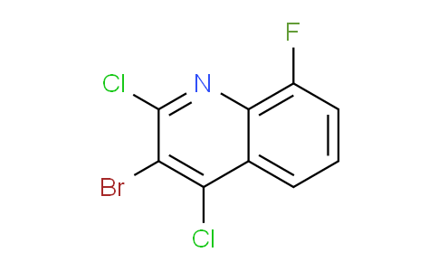 CAS No. 1447959-10-5, 3-Bromo-2,4-dichloro-8-fluoroquinoline