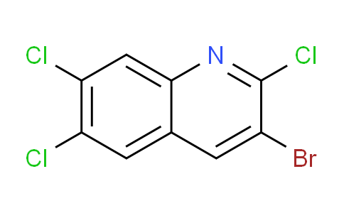 CAS No. 172843-71-9, 3-Bromo-2,6,7-trichloroquinoline