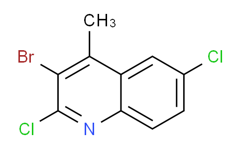 CAS No. 1437435-65-8, 3-Bromo-2,6-dichloro-4-methylquinoline