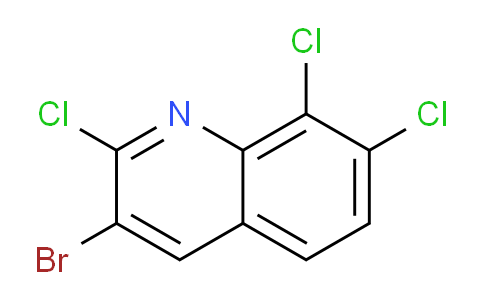 CAS No. 1774904-25-4, 3-Bromo-2,7,8-trichloroquinoline