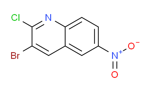 CAS No. 296759-32-5, 3-Bromo-2-chloro-6-nitroquinoline