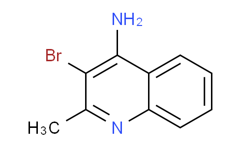 CAS No. 90772-21-7, 3-Bromo-2-methylquinolin-4-amine