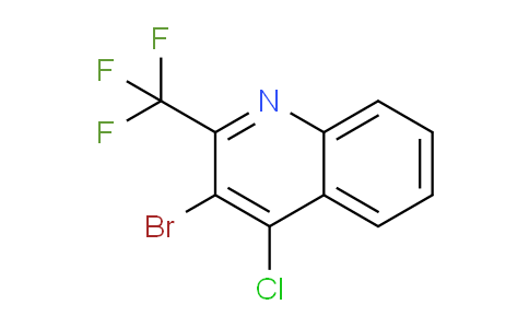 CAS No. 683274-52-4, 3-Bromo-4-chloro-2-(trifluoromethyl)quinoline
