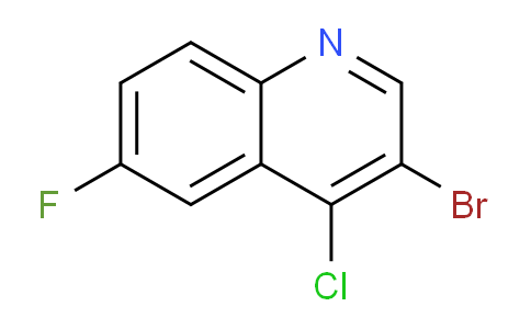 CAS No. 1204810-93-4, 3-Bromo-4-chloro-6-fluoroquinoline
