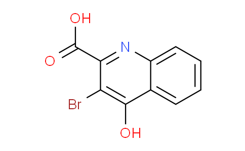 CAS No. 861357-59-7, 3-Bromo-4-hydroxyquinoline-2-carboxylic acid