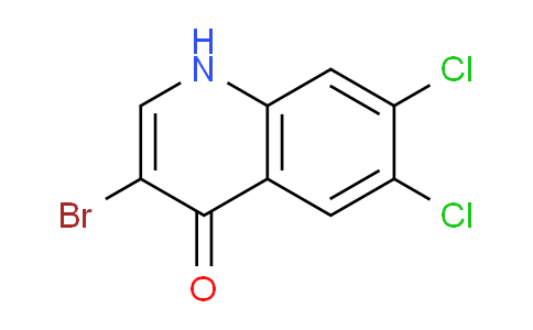 CAS No. 1204810-30-9, 3-Bromo-6,7-dichloroquinolin-4(1H)-one