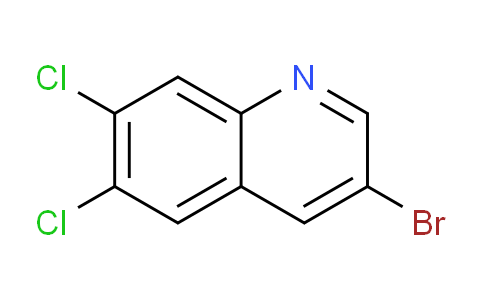 CAS No. 1447959-11-6, 3-Bromo-6,7-dichloroquinoline