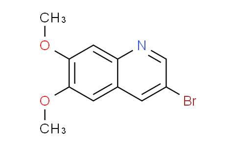 CAS No. 850352-73-7, 3-bromo-6,7-dimethoxyquinoline