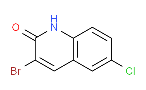 CAS No. 1197340-22-9, 3-Bromo-6-chloroquinolin-2(1H)-one