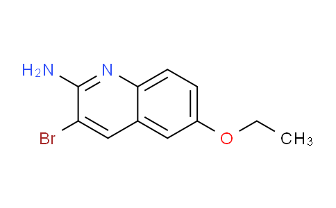 CAS No. 1447959-19-4, 3-Bromo-6-ethoxyquinolin-2-amine