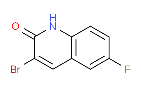 CAS No. 1379320-33-8, 3-Bromo-6-fluoroquinolin-2(1H)-one