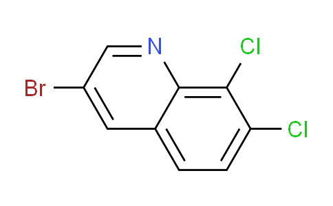CAS No. 1708013-99-3, 3-Bromo-7,8-dichloroquinoline