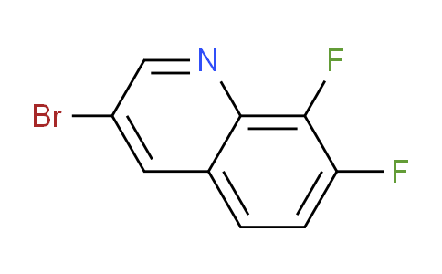 CAS No. 1686108-69-9, 3-Bromo-7,8-difluoroquinoline