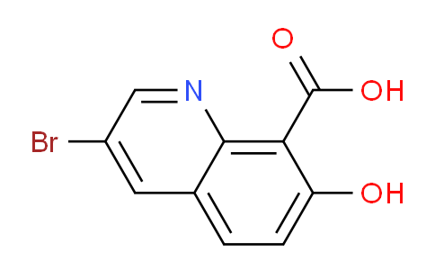 CAS No. 1159427-86-7, 3-Bromo-7-hydroxyquinoline-8-carboxylic acid