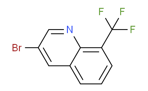 CAS No. 1059064-11-7, 3-Bromo-8-(trifluoromethyl)quinoline