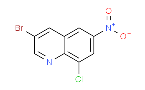 CAS No. 860195-74-0, 3-Bromo-8-chloro-6-nitroquinoline