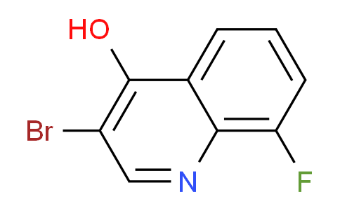 CAS No. 1065087-83-3, 3-Bromo-8-fluoroquinolin-4-ol