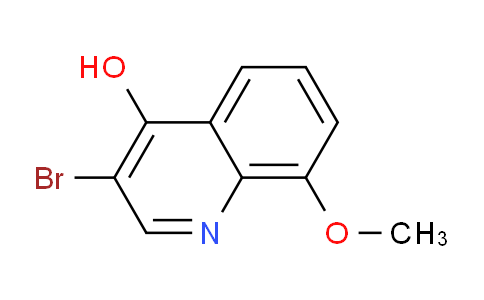 CAS No. 1204811-42-6, 3-Bromo-8-methoxyquinolin-4-ol