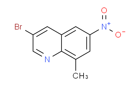 CAS No. 210708-22-8, 3-Bromo-8-methyl-6-nitroquinoline